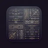 Divider Ornament sample image